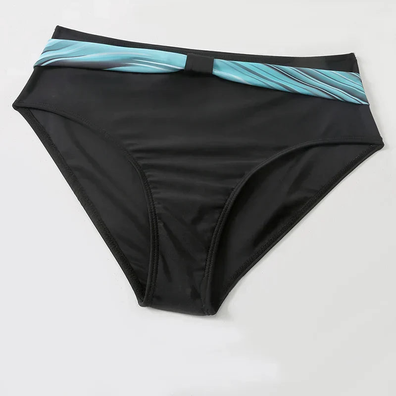 Mirla | Push Up Halter Bikinisats med Hög Midja för Damer-Eva Jonsson