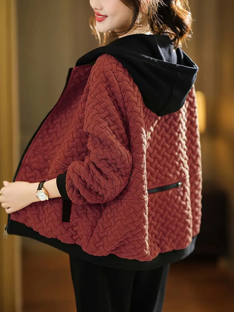 Mirla | Quiltad Hoodie-Eva Jonsson