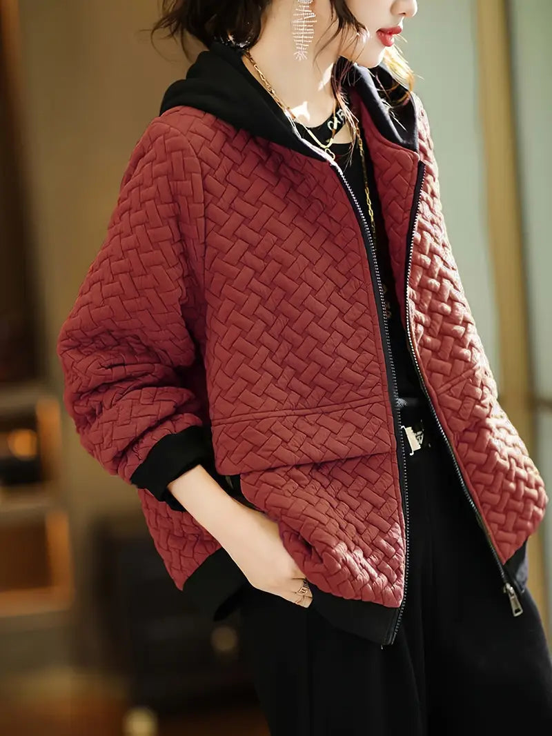 Mirla | Quiltad Hoodie-Eva Jonsson