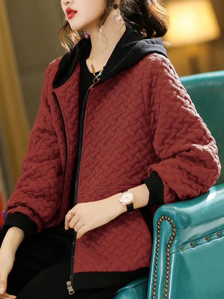 Mirla | Quiltad Hoodie-Eva Jonsson