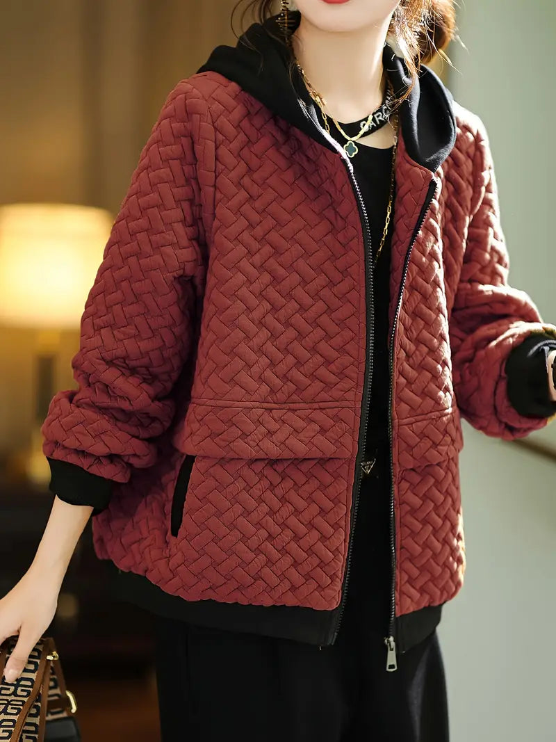 Mirla | Quiltad Hoodie-Eva Jonsson