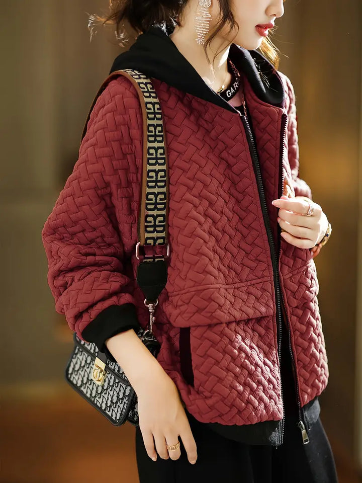 Mirla | Quiltad Hoodie-Eva Jonsson