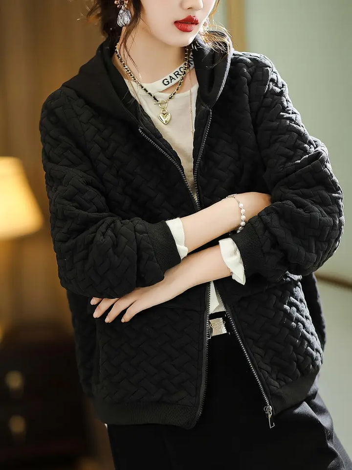 Mirla | Quiltad Hoodie-Eva Jonsson