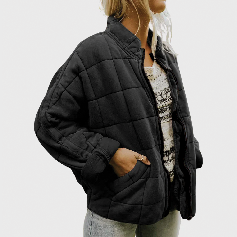 Mirla | Quilted Zip Jacket-Eva Jonsson