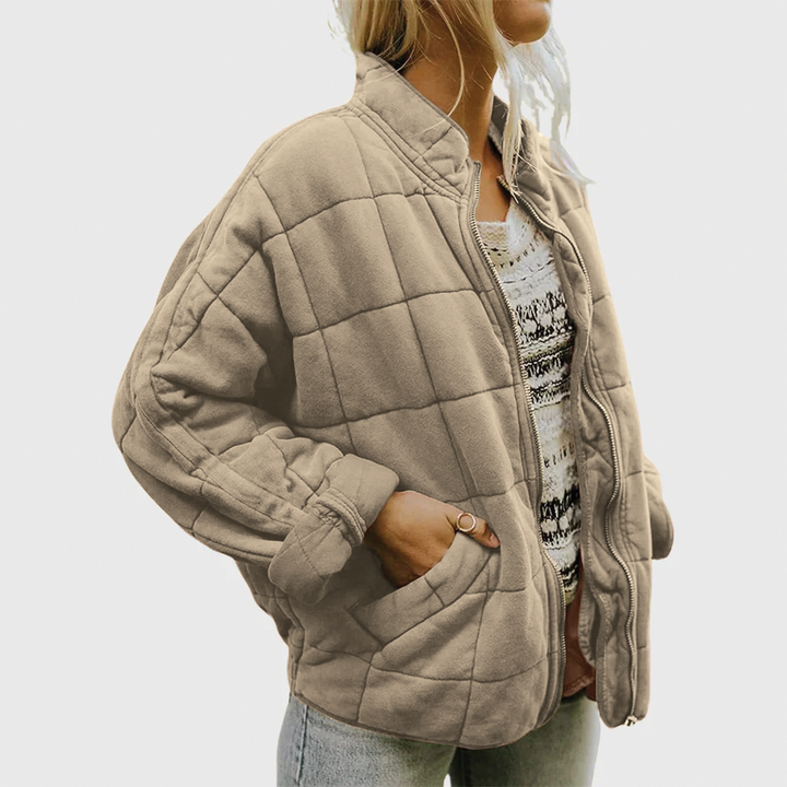Mirla | Quilted Zip Jacket-Eva Jonsson