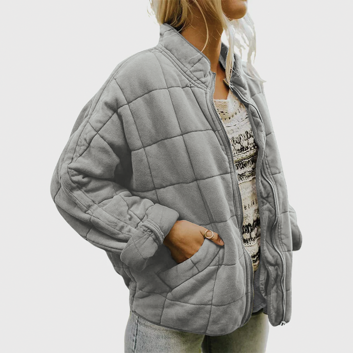 Mirla | Quilted Zip Jacket-Eva Jonsson