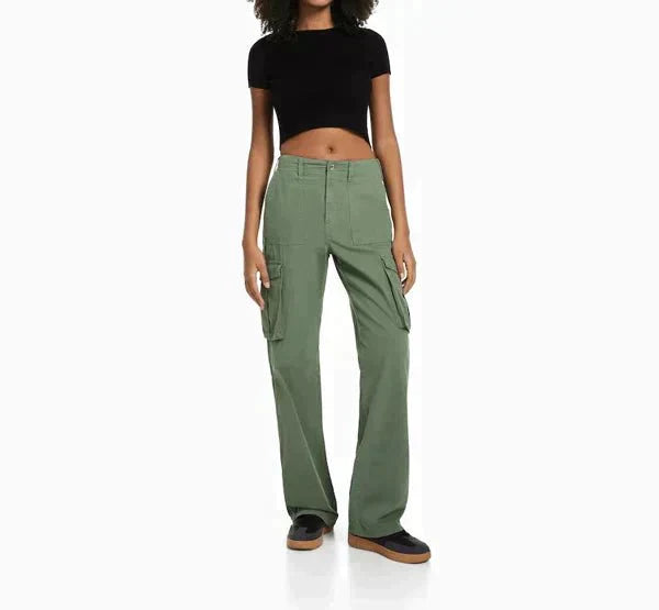 Mirla | Rak cargo-byxa-Eva Jonsson