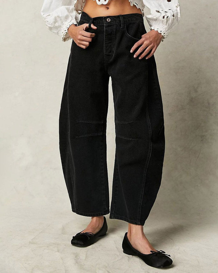 Mirla | Raka jeans för damer-Eva Jonsson