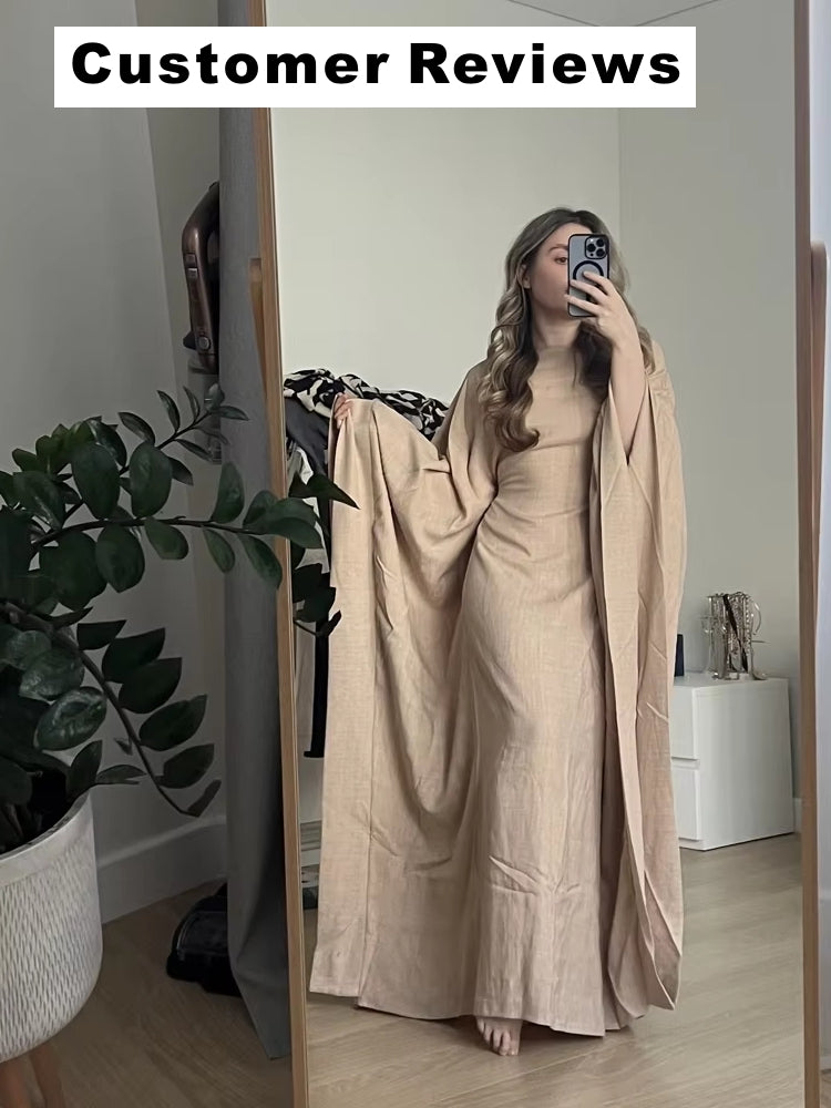 Mirla | Ramadan Khimar Abaya Muslimvänligt Klänning-Eva Jonsson