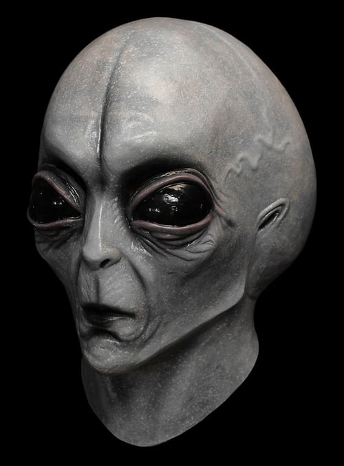 Mirla | Realistisk Alienmask – Latexmålning och Silikon Halloweenmask för Cosplay och Fester-Eva Jonsson