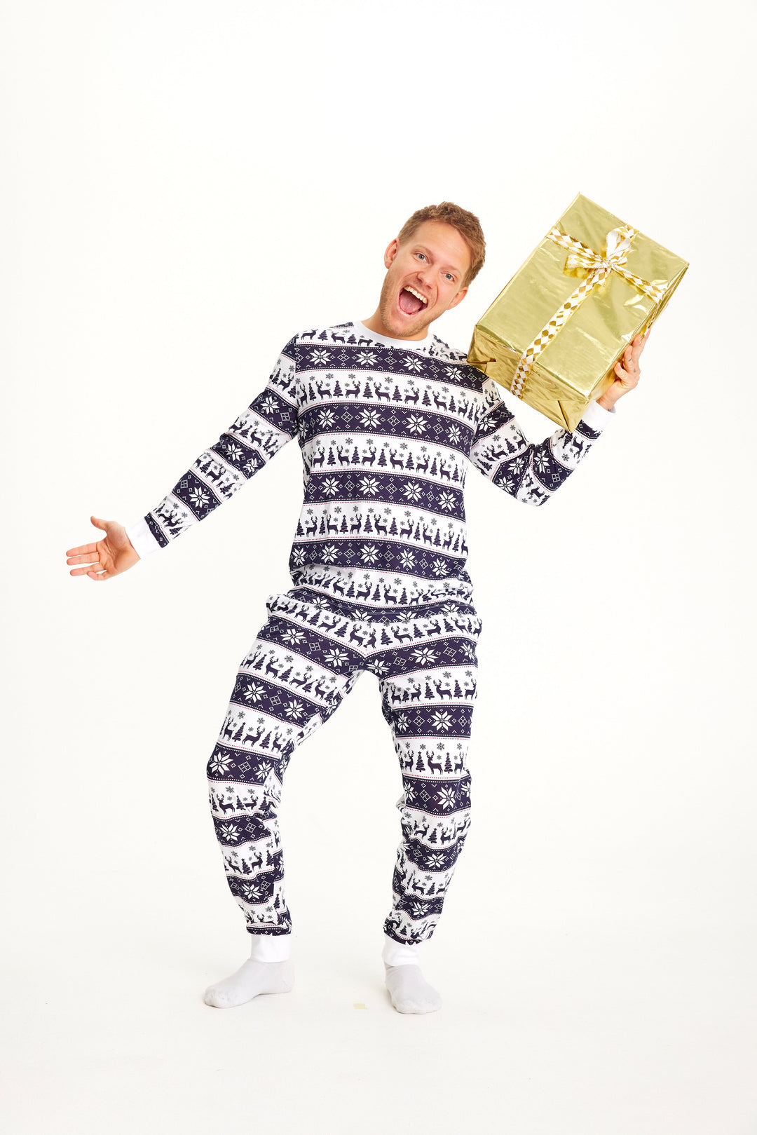 Mirla | Ren Jul Pyjamas Marin Herrar-Eva Jonsson