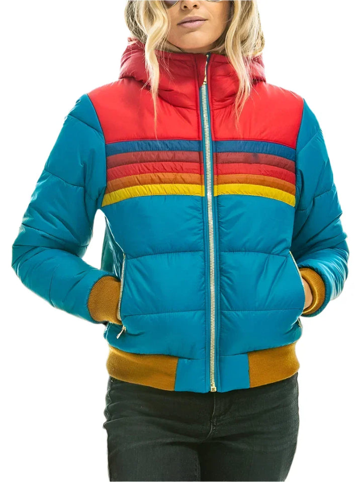 Mirla | Retro Puffer-Jacka-Eva Jonsson