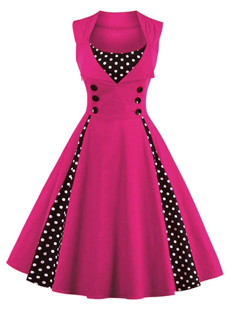 Mirla | Retro Rockabilly Klänning-Eva Jonsson