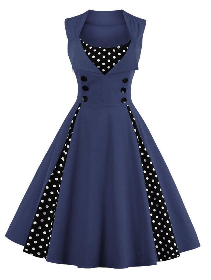 Mirla | Retro Rockabilly Klänning-Eva Jonsson
