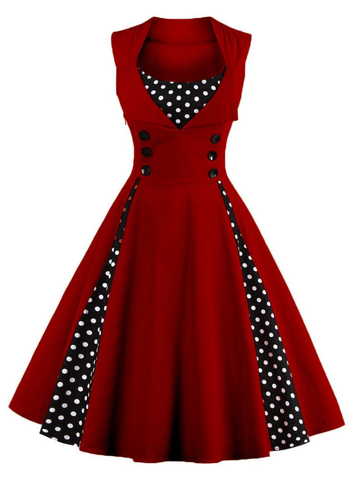 Mirla | Retro Rockabilly Klänning-Eva Jonsson