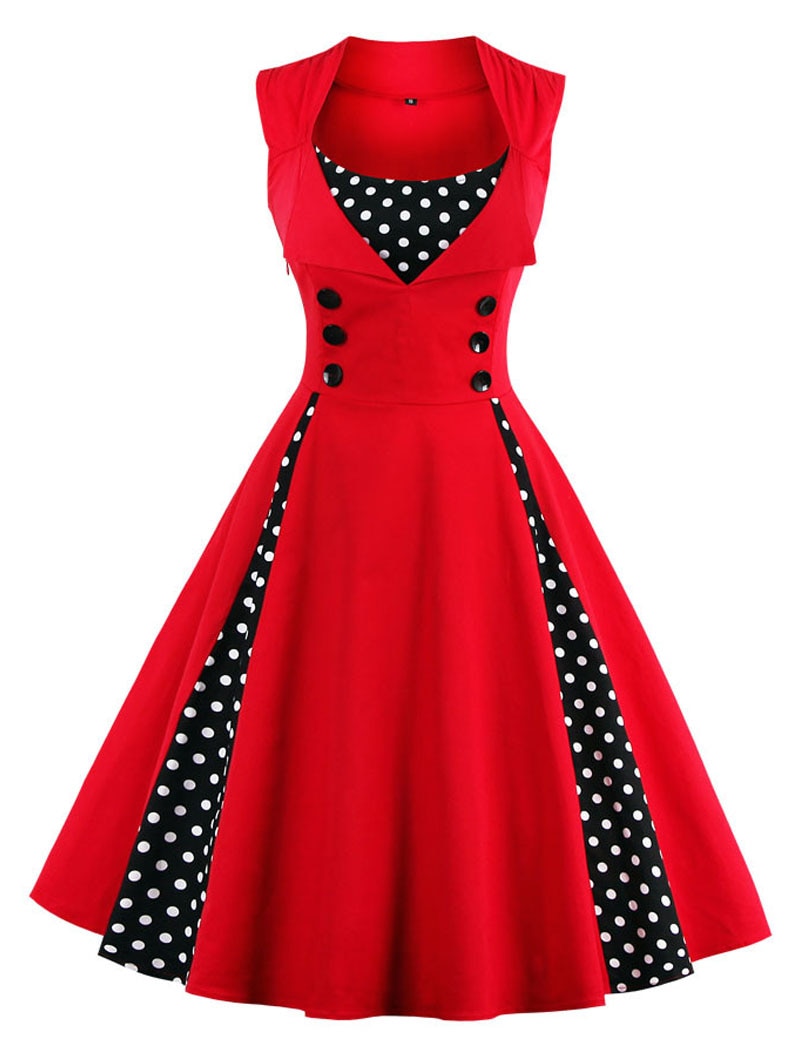 Mirla | Retro Rockabilly Klänning-Eva Jonsson