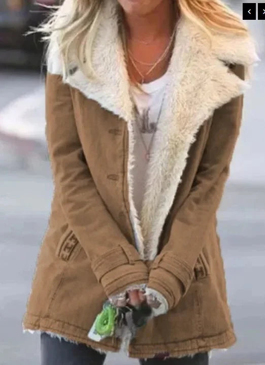 Mirla | Reversjacka Dam Parka Vinterjacka för Höst och Vinter-Eva Jonsson