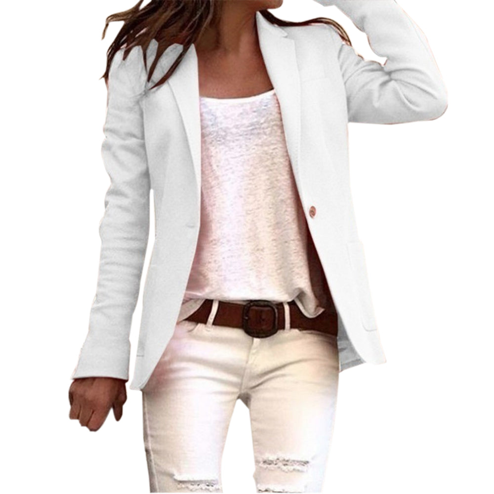 Mirla | Reversknapp, Snygg, Långärmad, Blazer-Eva Jonsson