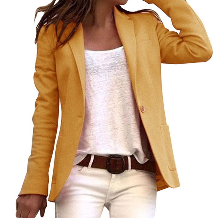 Mirla | Reversknapp, Snygg, Långärmad, Blazer-Eva Jonsson