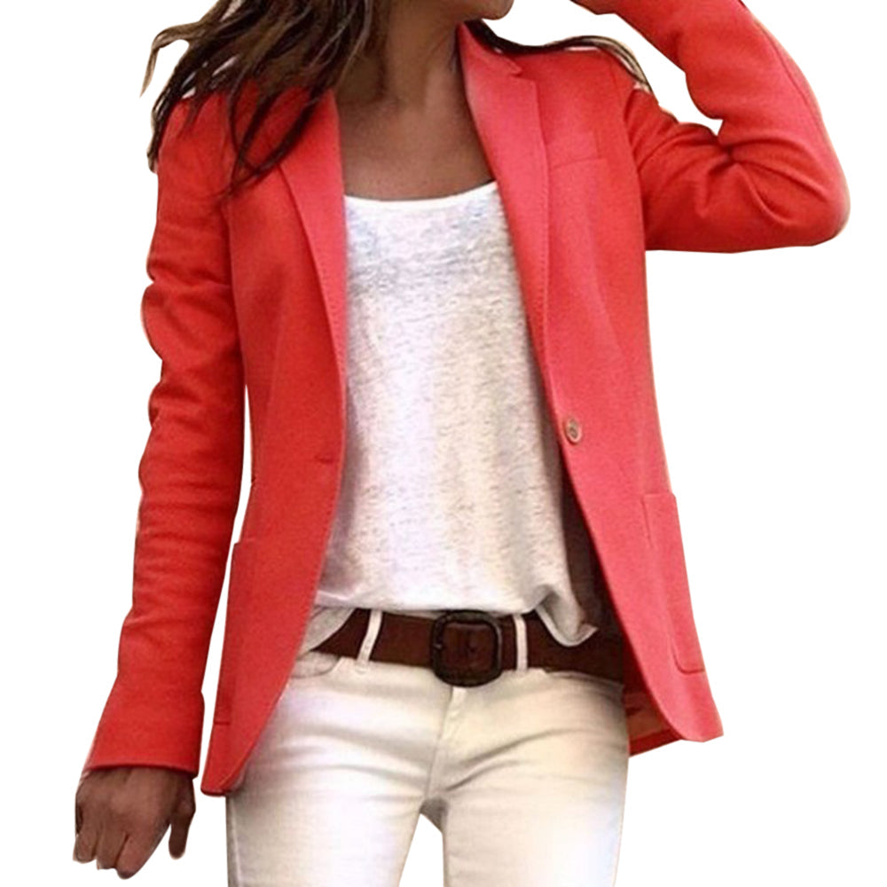 Mirla | Reversknapp, Snygg, Långärmad, Blazer-Eva Jonsson