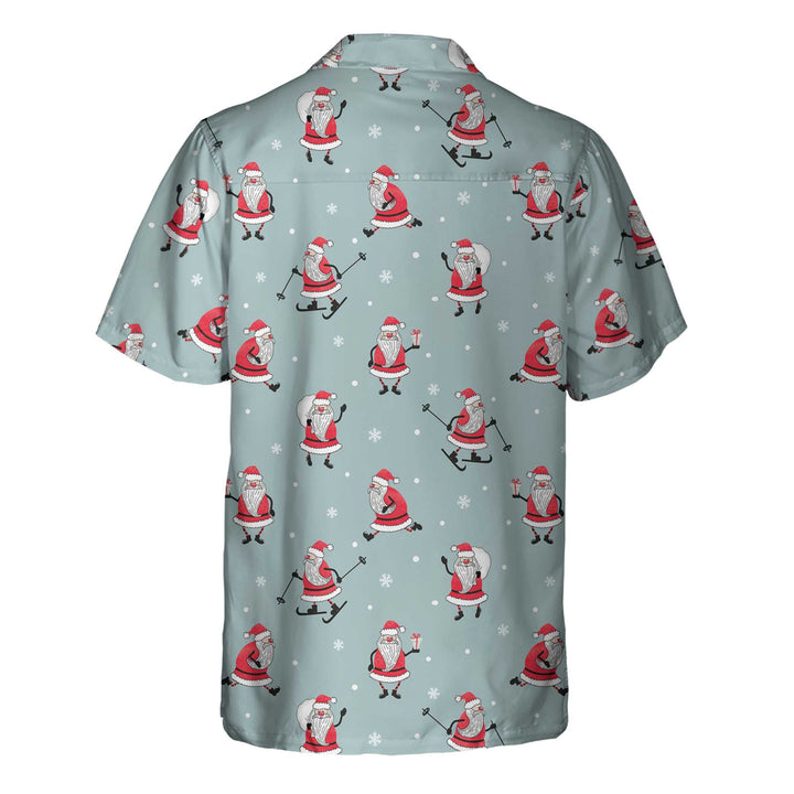 Mirla | Rolig Jultomte Julskjorta För Män Santa Claus Hawaiian Shirt-Eva Jonsson