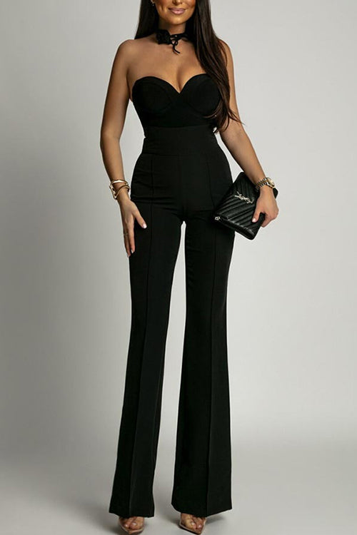 Mirla | Rosiedress Hjärformad Urrigning Strapless Bustier Bodysuit-Eva Jonsson