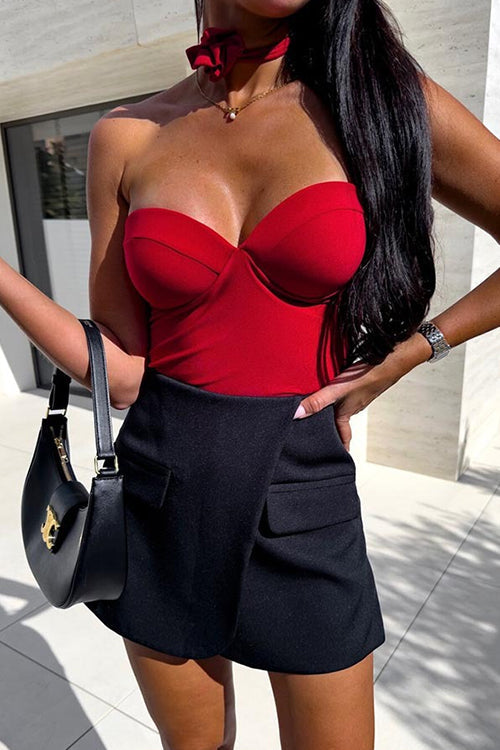 Mirla | Rosiedress Hjärformad Urrigning Strapless Bustier Bodysuit-Eva Jonsson