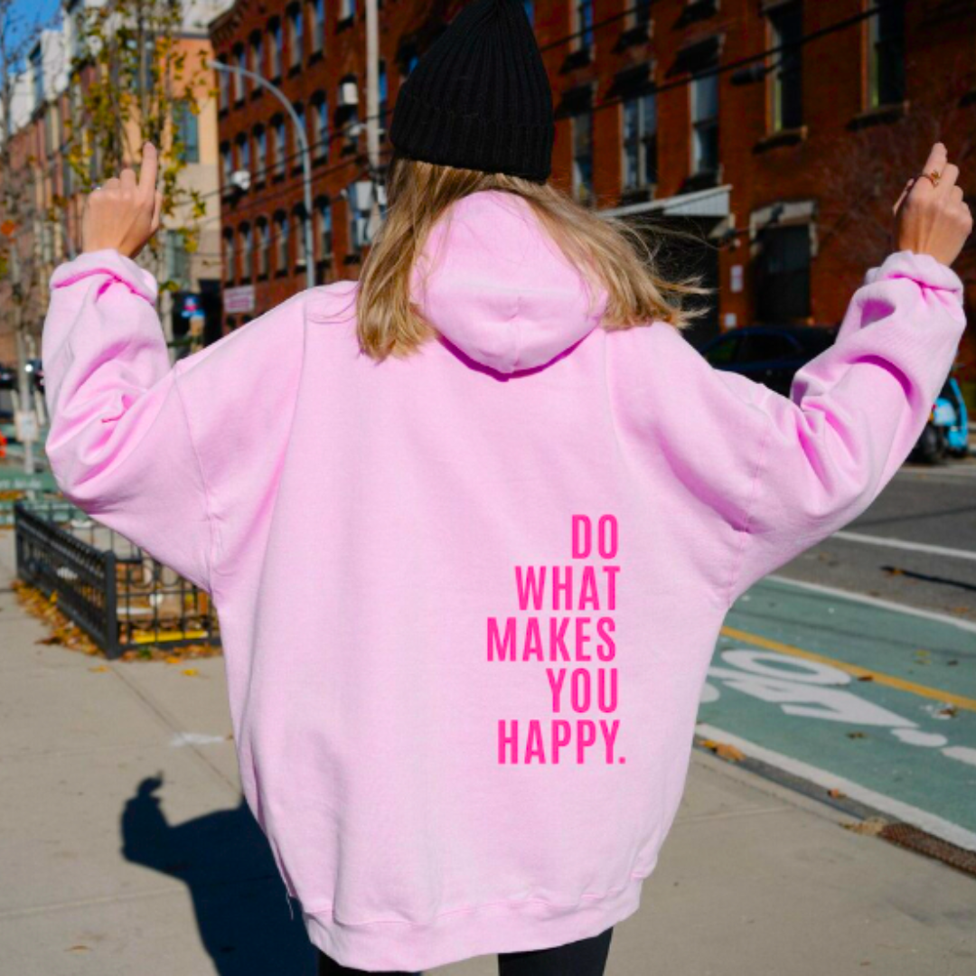 Mirla | Rostfärgad statement-hoodie-Eva Jonsson