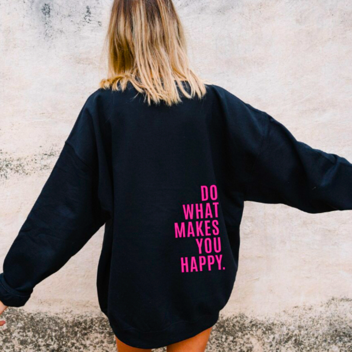 Mirla | Rostfärgad statement-hoodie-Eva Jonsson