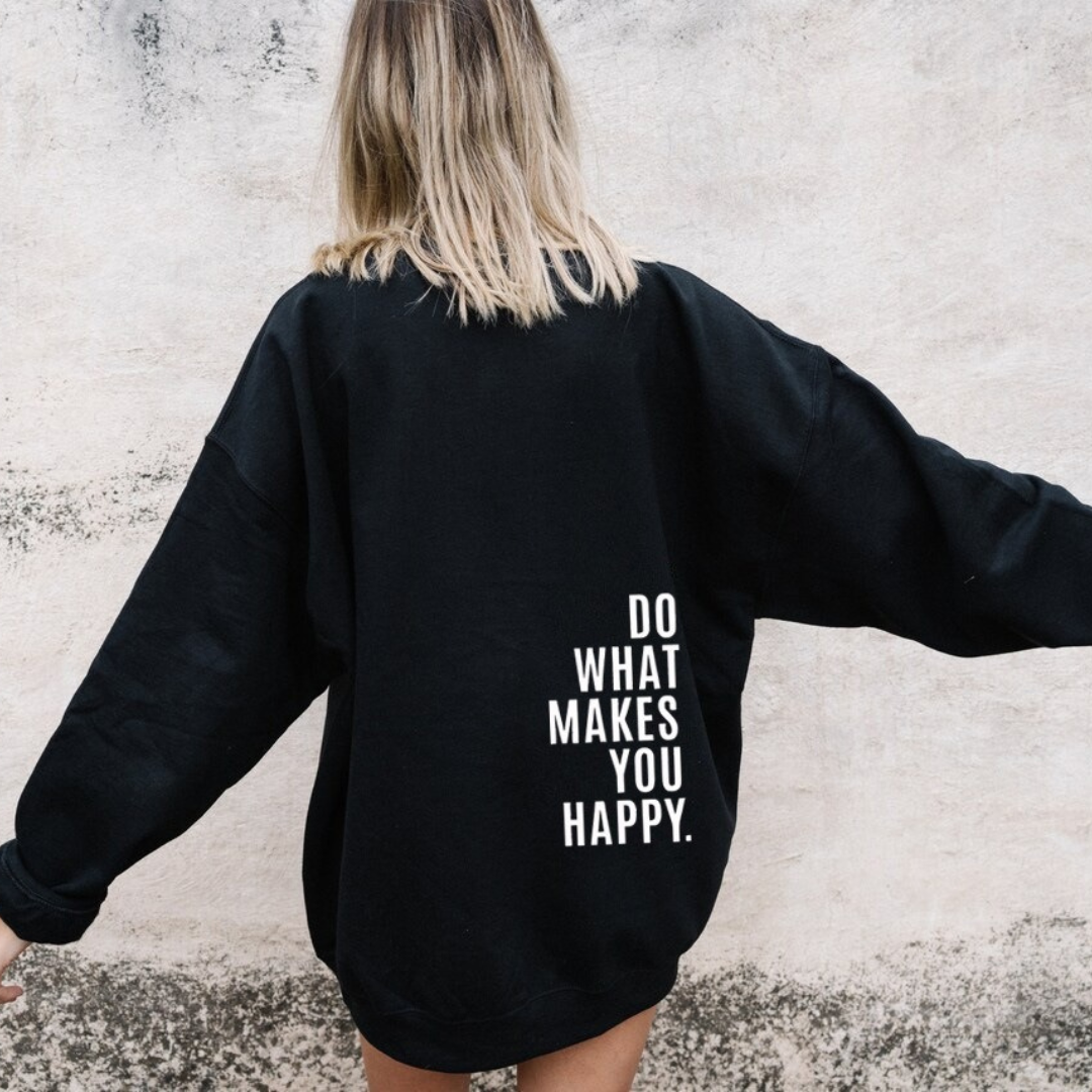 Mirla | Rostfärgad statement-hoodie-Eva Jonsson