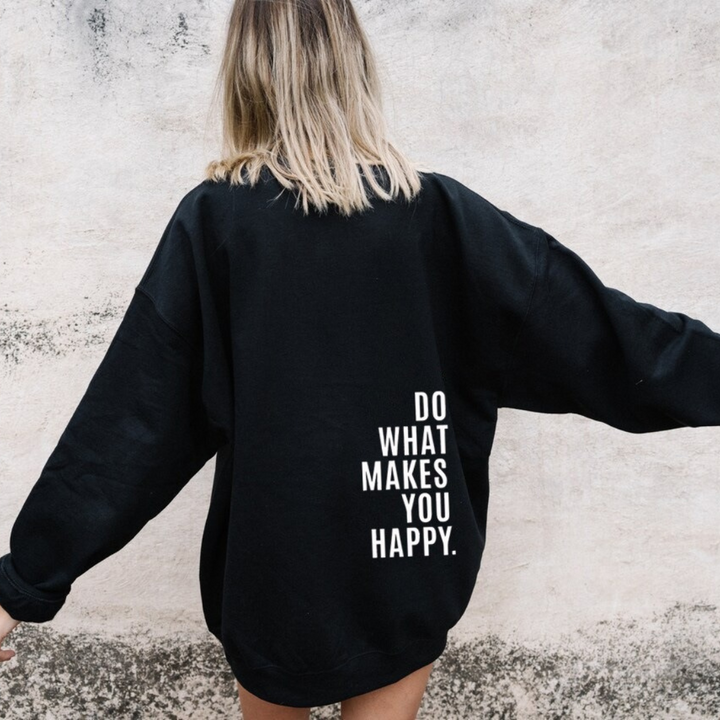 Mirla | Rostfärgad statement-hoodie-Eva Jonsson