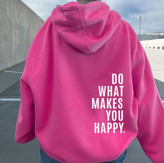 Mirla | Rostfärgad statement-hoodie-Eva Jonsson