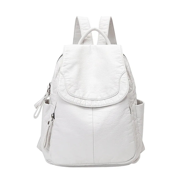 Mirla | Rucksack Tvättat läder-Eva Jonsson