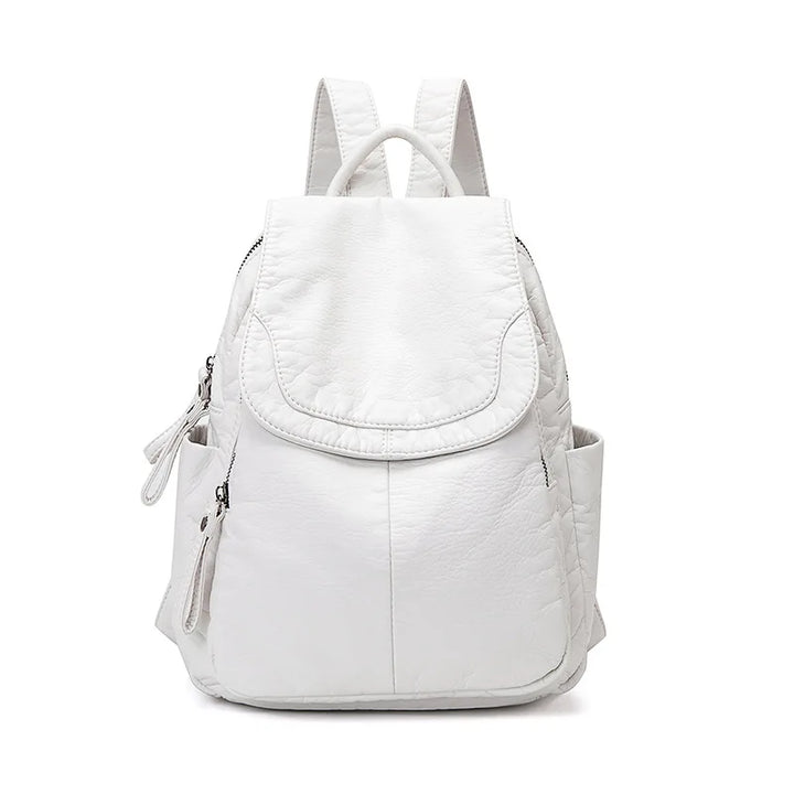 Mirla | Rucksack Tvättat läder-Eva Jonsson