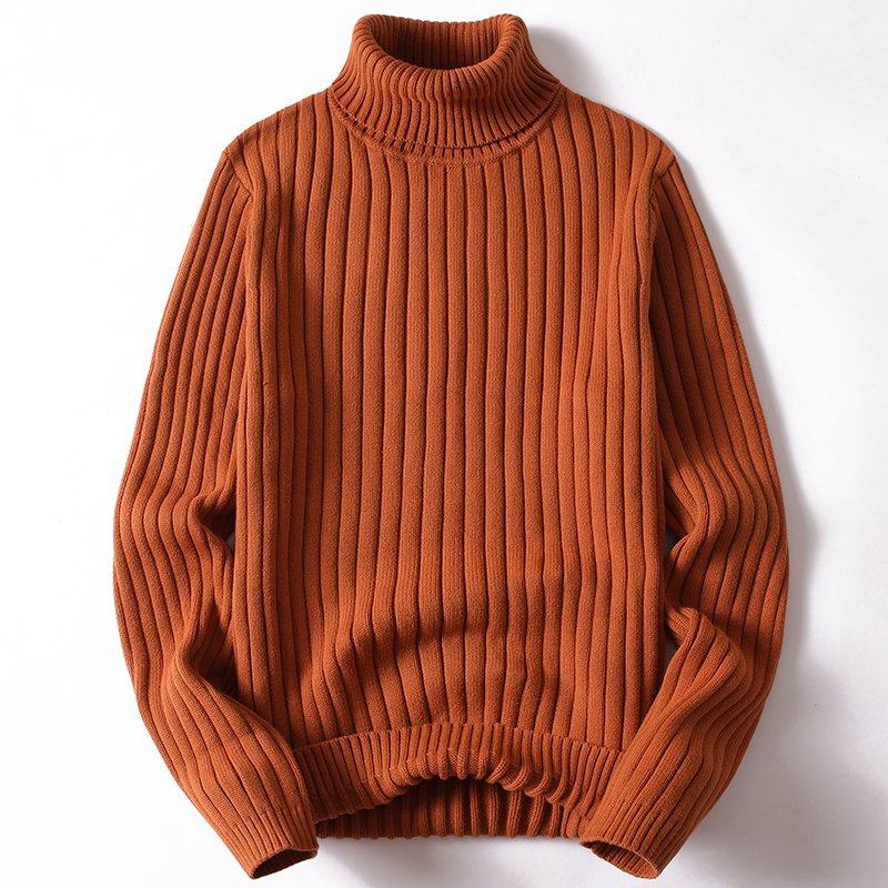 Mirla | Rullekragepullover Mjuk stickad kvalitet Ribbad design Långärmad Varm komfort-Eva Jonsson