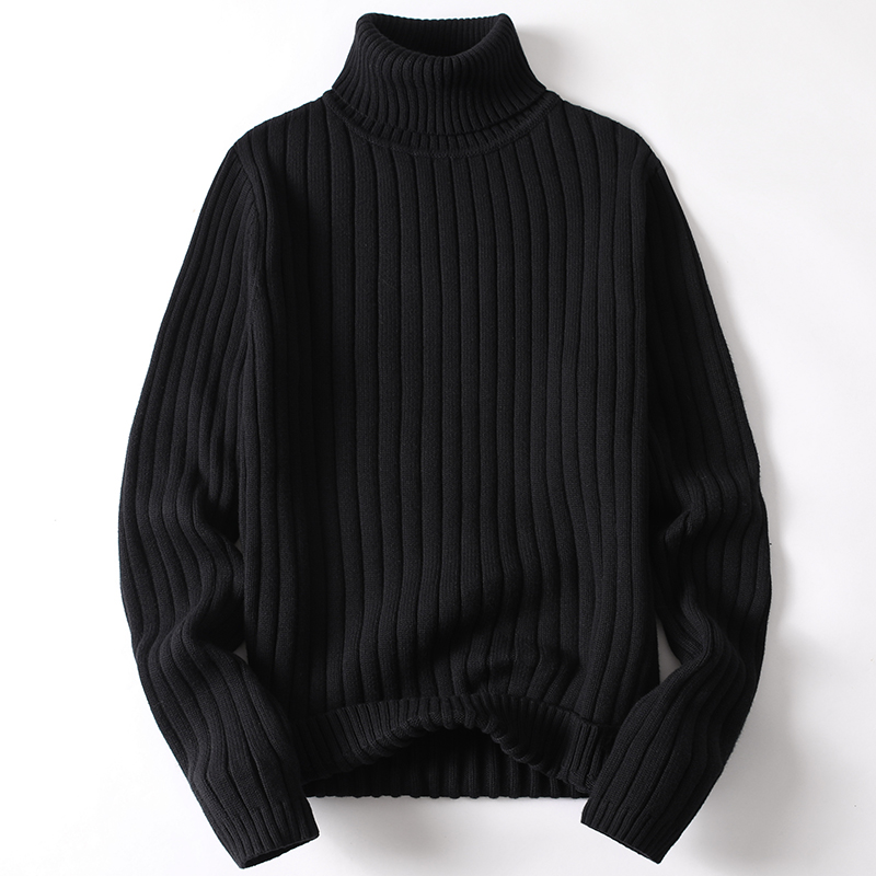 Mirla | Rullekragepullover Mjuk stickad kvalitet Ribbad design Långärmad Varm komfort-Eva Jonsson