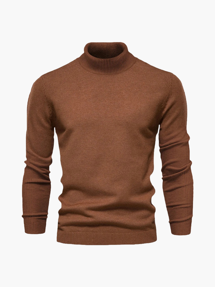Mirla | Rullkragepullover Modern Elegant för Vardag och Affärer-Eva Jonsson