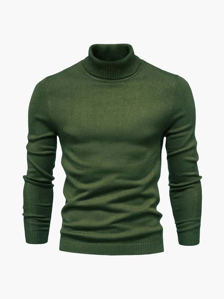 Mirla | Rullkragepullover Modern Elegant för Vardag och Affärer-Eva Jonsson