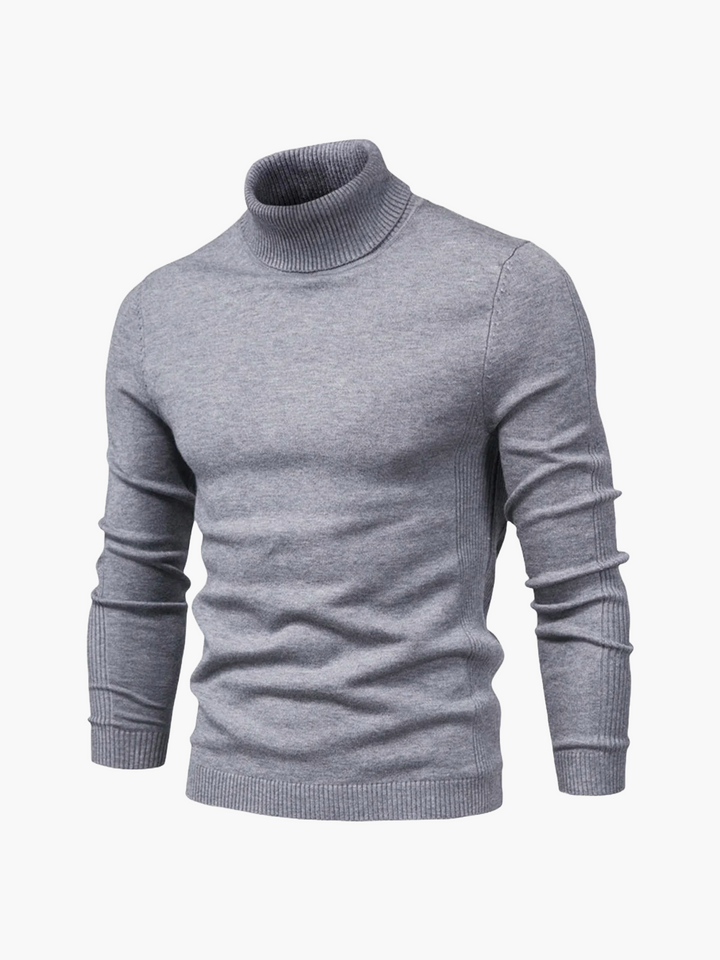Mirla | Rullkragepullover Modern Elegant för Vardag och Affärer-Eva Jonsson