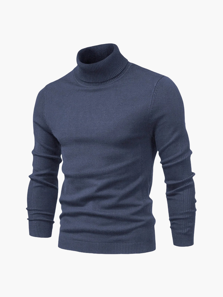 Mirla | Rullkragepullover Modern Elegant för Vardag och Affärer-Eva Jonsson
