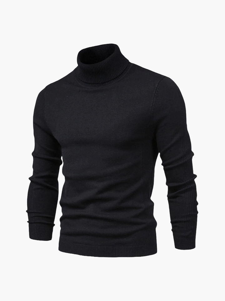 Mirla | Rullkragepullover Modern Elegant för Vardag och Affärer-Eva Jonsson