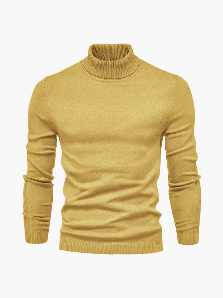 Mirla | Rullkragepullover Modern Elegant för Vardag och Affärer-Eva Jonsson
