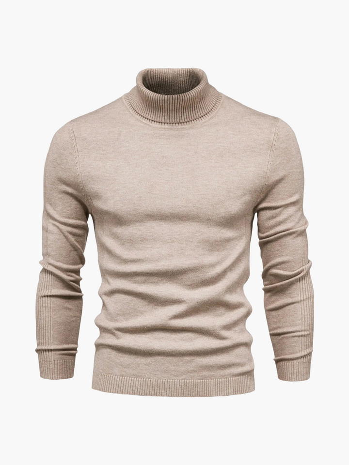 Mirla | Rullkragepullover Modern Elegant för Vardag och Affärer-Eva Jonsson