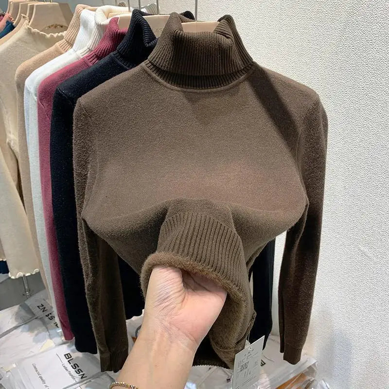 Mirla | Rullkragepullover Modernt Varm Höst Vinter Elegant-Eva Jonsson