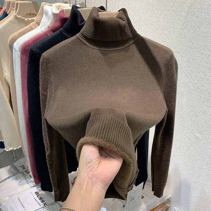 Mirla | Rullkragepullover Modernt Varm Höst Vinter Elegant-Eva Jonsson