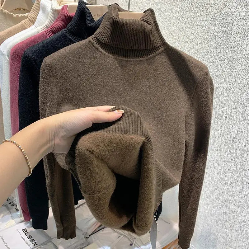 Mirla | Rullkragepullover Modernt Varm Höst Vinter Elegant-Eva Jonsson