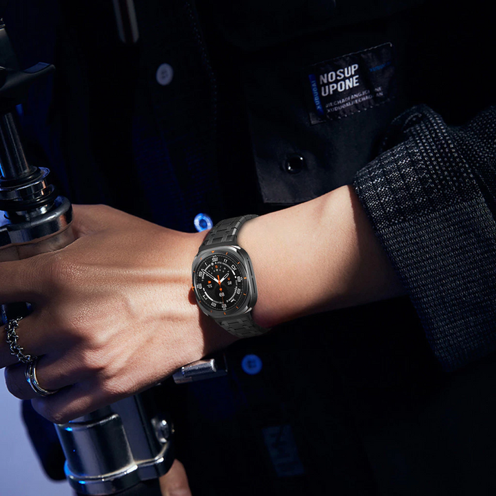 Mirla | Rvs Band för Samsung Watch Ultra med lyxigt dubbelt kedjedesign-Eva Jonsson