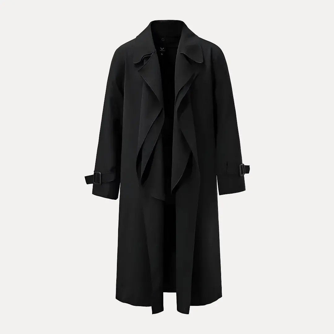 Mirla | Ryggband Midja Revers Trenchcoat-Eva Jonsson