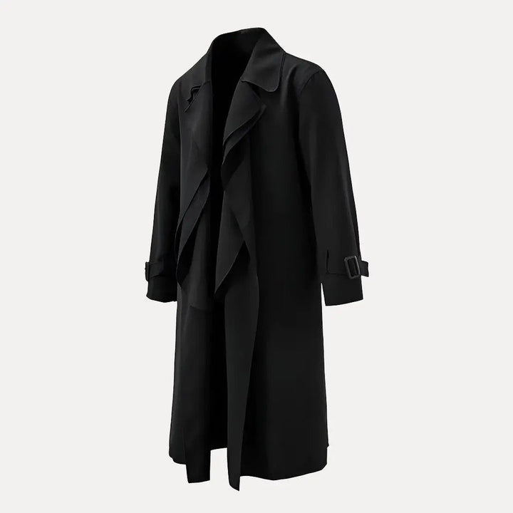 Mirla | Ryggband Midja Revers Trenchcoat-Eva Jonsson
