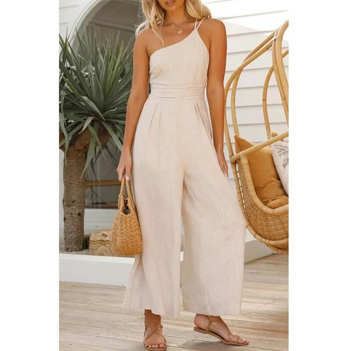 Mirla | Ryggöppning Dubbelband Jumpsuit-Eva Jonsson